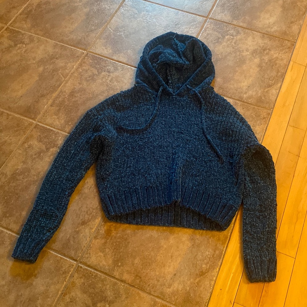 Blue Wool Sweater